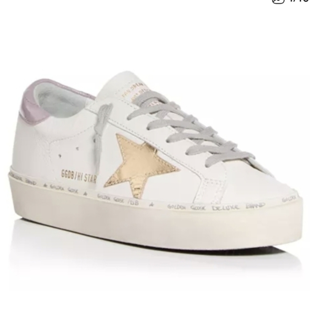 Golden Goose Hi Star Womens  Sneaker Size 39 In New Condition